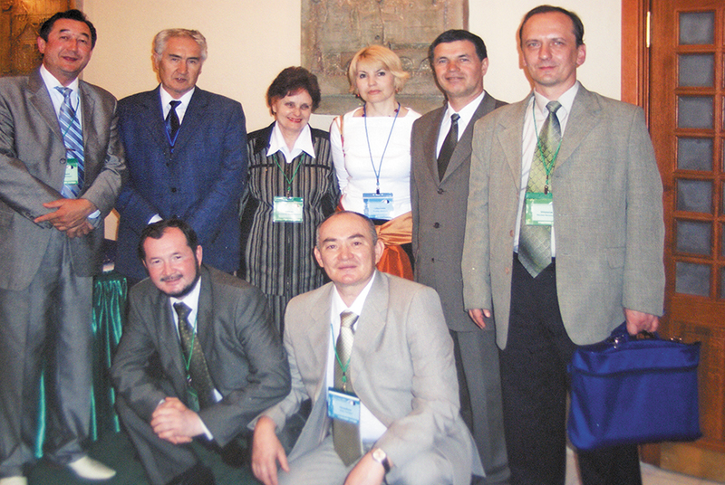 Сотрудники Уфимского института глазных болезней на Съезде офтальмологов. 2005 год