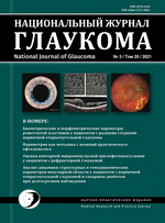 «Национальный журнал глаукома» №3, 2021