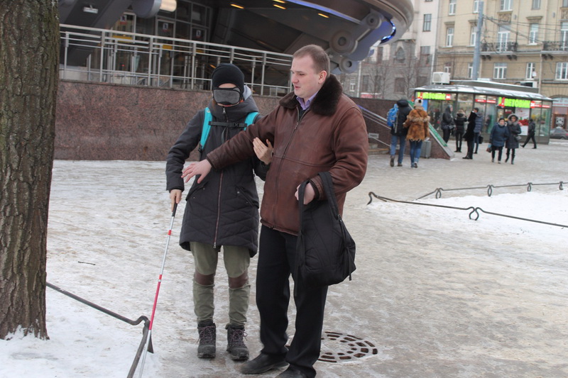 Руководитель проекта «Осязаемый Петербург» Алексей Орлов:  В темноте видно лучше!