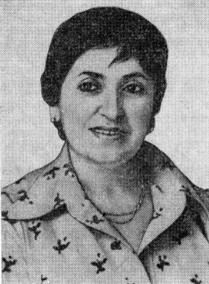 АЛИЕВА Зарифа Азизовна (1923—1985)